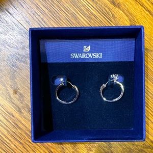 Swarovski hoop earrings - never worn